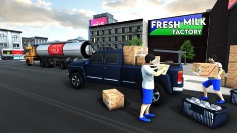 牛奶运输卡车游戏下载